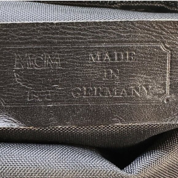 MCM Vintage Visetos Nylon Shoulder Bag - Made In Germany with COA - Picture 12 of 17